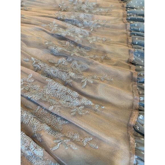 Sheilay Blue Lace Dress - Picture 2 of 7